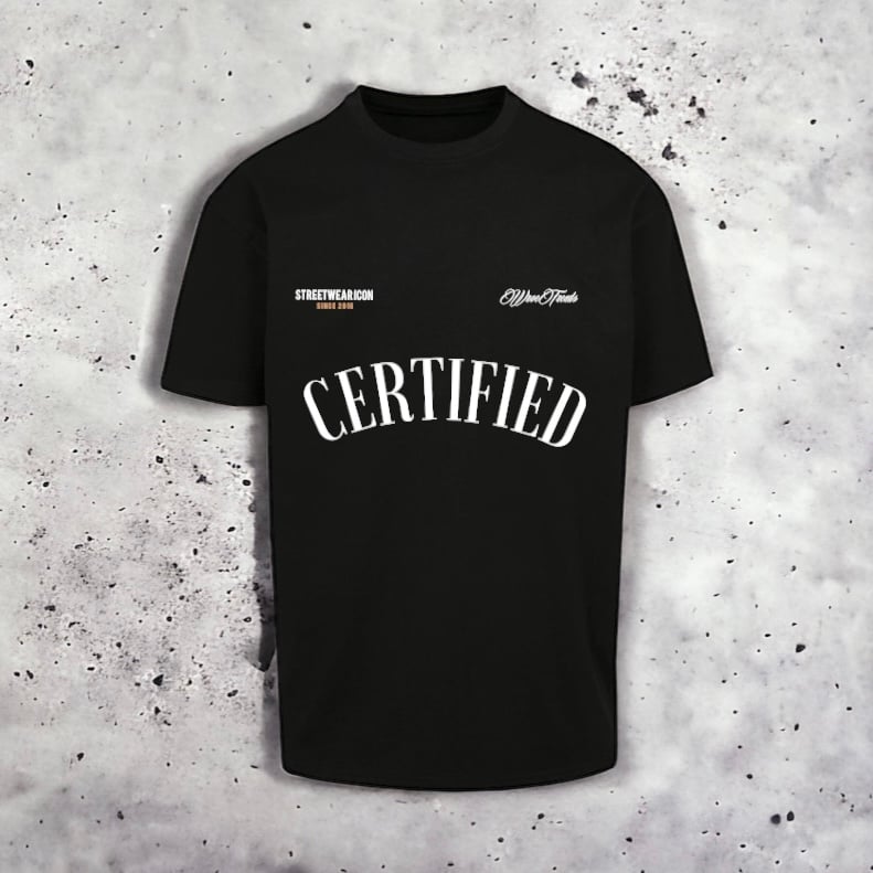 Image of BLACK - CERTIFIED CLUB TEE
