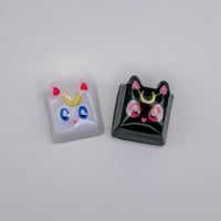 Image 1 of Sailor Moon Luna OR Artemis Keycap 