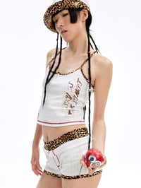 Image 1 of 24SS Leopard Print 2-Pieces Set