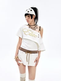Image 1 of 24SS Oblique Shoulder Dress