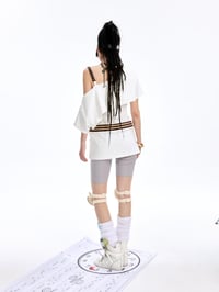 Image 4 of 24SS Oblique Shoulder Dress