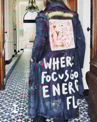 Image 4 of focus ¥ unisex ¥ viLLaGe punK¥IbiZa ¥TrenChcoaT¥ festival