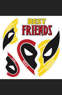 Best Friends Sticker Sheet