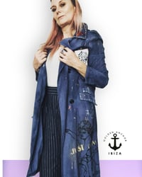 Image 3 of Support ¥ unisex ¥ upCyclinG  viLLaGe punK¥IbiZa ¥TrenChcoaT¥ festival