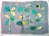 Image 3 of Plant Life, Double Exposed Pastel
