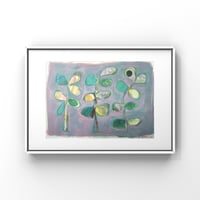 Image 1 of Plant Life, Double Exposed Pastel