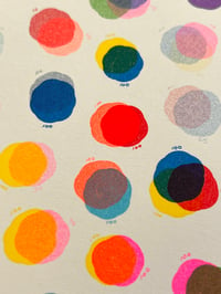 Image 3 of My Riso Flavors *New* 11x17 Color Chart in Nine Colors