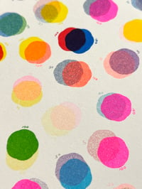Image 4 of My Riso Flavors *New* 11x17 Color Chart in Nine Colors