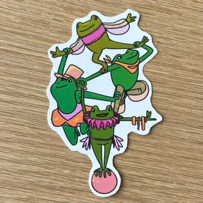 circus frogs