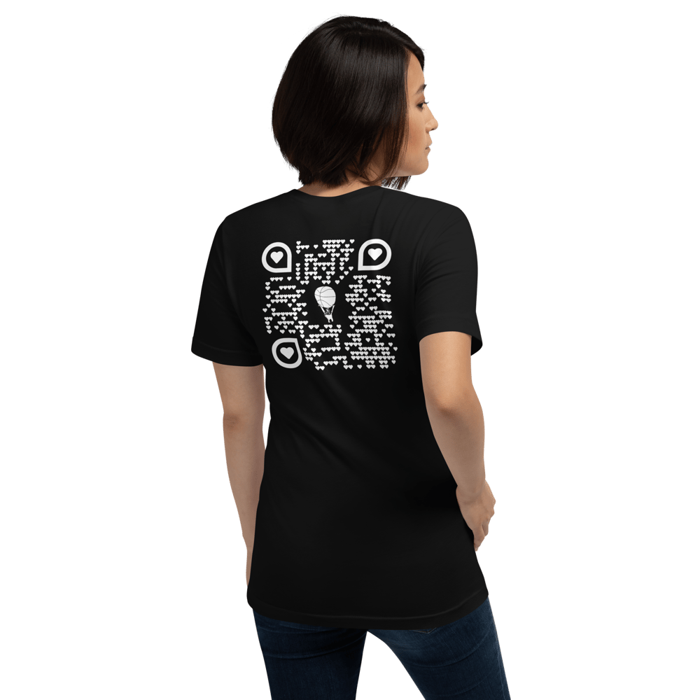 I COULDN'T TAKE MY EYES OFF OF RICHARD EDWARDS™ with QR CODE ON BACK! WOW! | Unisex Tee