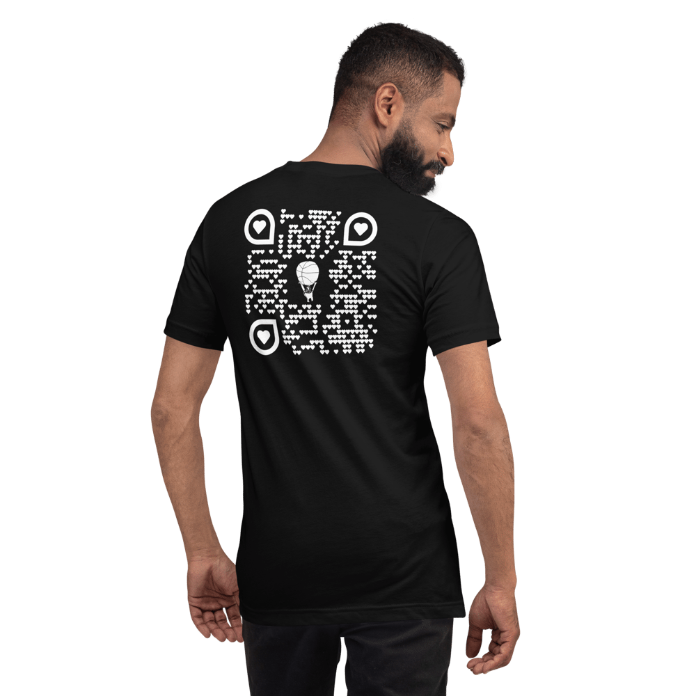 I COULDN'T TAKE MY EYES OFF OF RICHARD EDWARDS™ with QR CODE ON BACK! WOW! | Unisex Tee