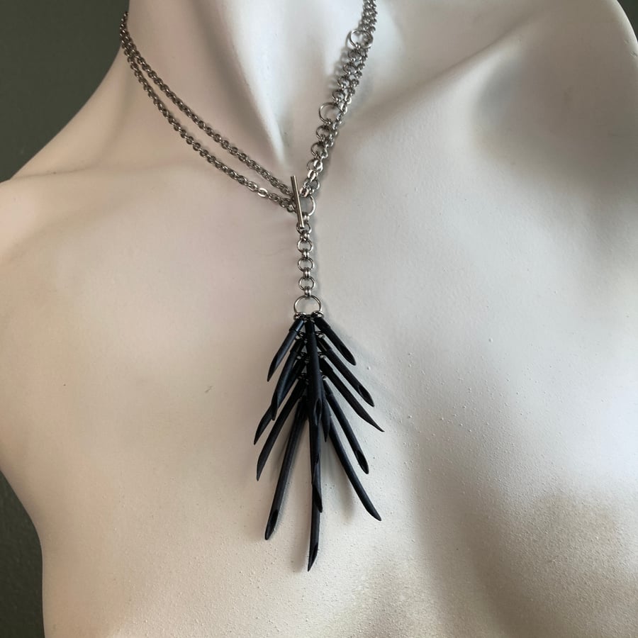 Image of LIMITED EDITION || Quill-SS || Convertible Pendant Necklace 