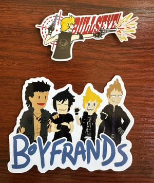 Image of FFXV Stickers - Bullseye! And Boyfrands