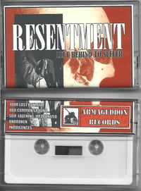 Image 2 of Resentment - Left Behind 2 Suffer CDs/Cassettes