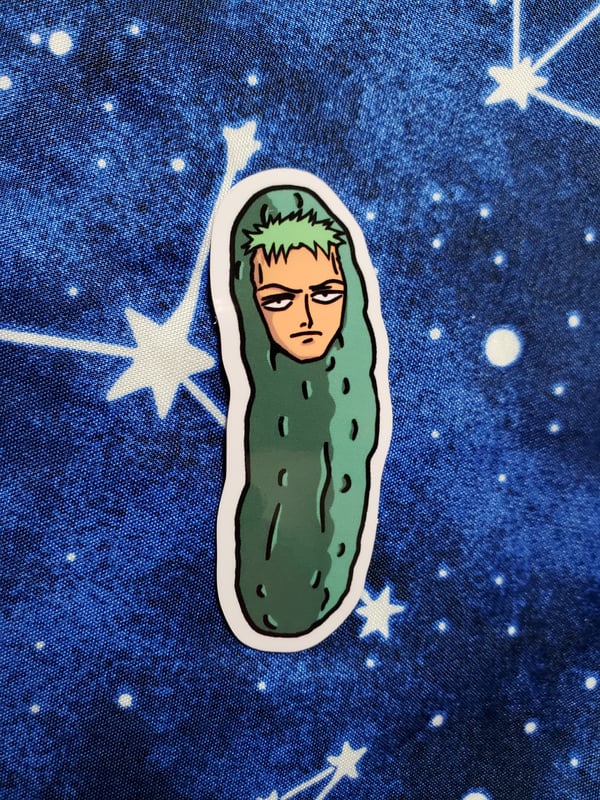 Image of PickleZoro Sticker