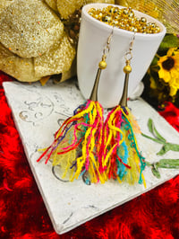 Image 2 of Tassels Earrings 