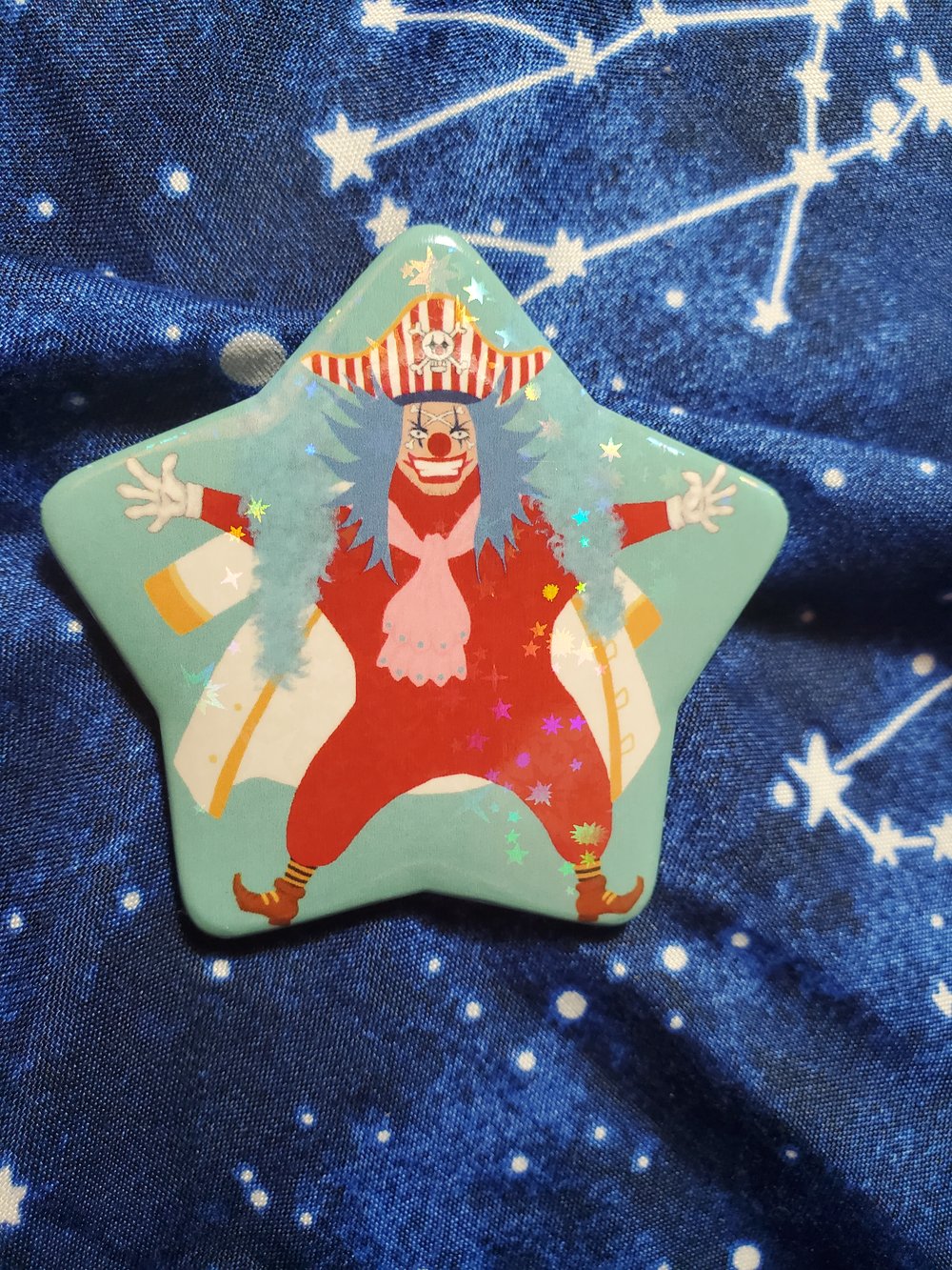 Image of Dancing Clown Star Button