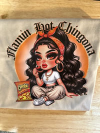 FLAMIN HOT CHINGONA TEE