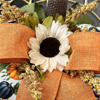 Image 4 of Green Pumpkin Wreath