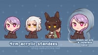 Image 1 of FFXIV: 4cm acrylic standees