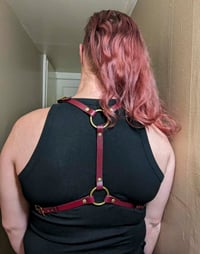 Image 4 of Anu leather chest harness