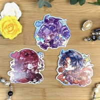 Image 2 of Honkai Star Rail Holographic Stickers