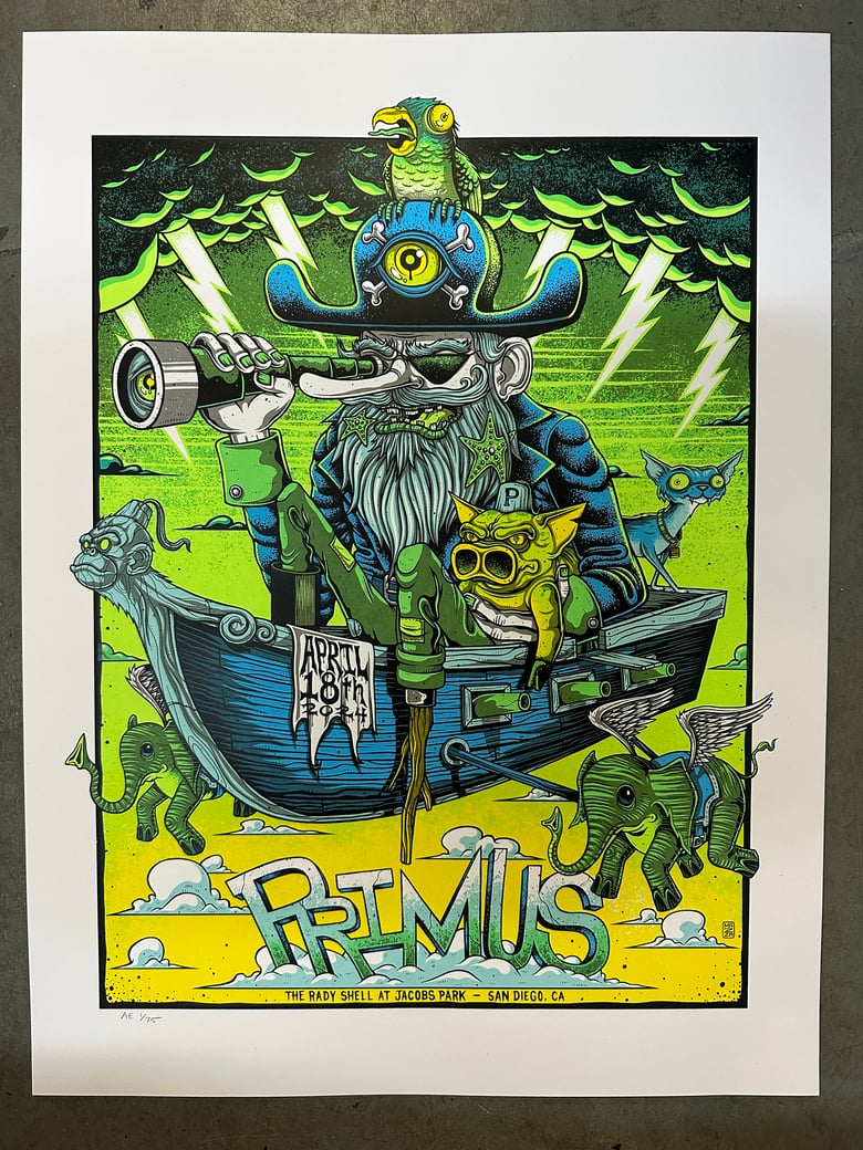 Image of Primus - April 18th, 2024 - The Rady Shell at Jacobs Park