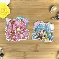 Image 1 of Miku Holographic Stickers