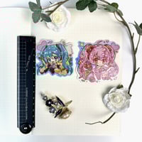 Image 3 of Miku Holographic Stickers