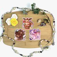 Image 2 of Eeveelution Holographic Stickers