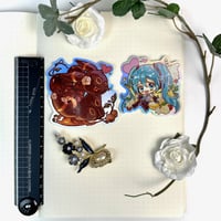 Image 3 of Eeveelution Holographic Stickers