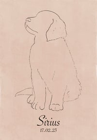 Image 3 of Lineart portrett av kjæledyr! 
