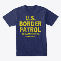 Image 3 of U.S. BORDER PATROL ~ CENTENNIAL TEE