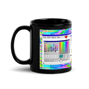 "Windows '98" Ceramic Mug [Black]