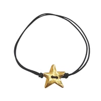 Image 1 of Ziggy star bracelet charm with Cord