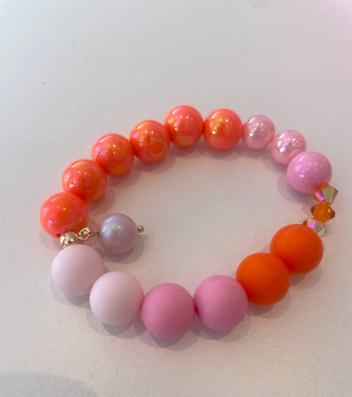 Image of Neon orange and pink by Love Beth