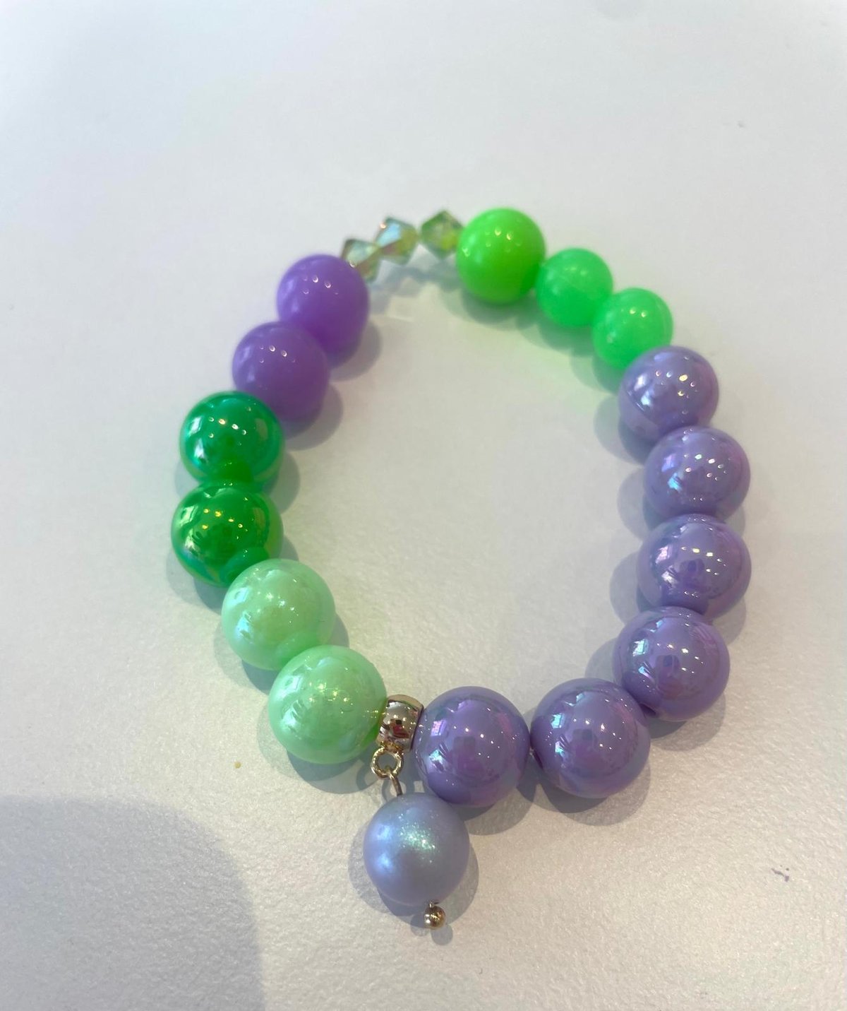 Image of Neon green and lilac by Love Beth