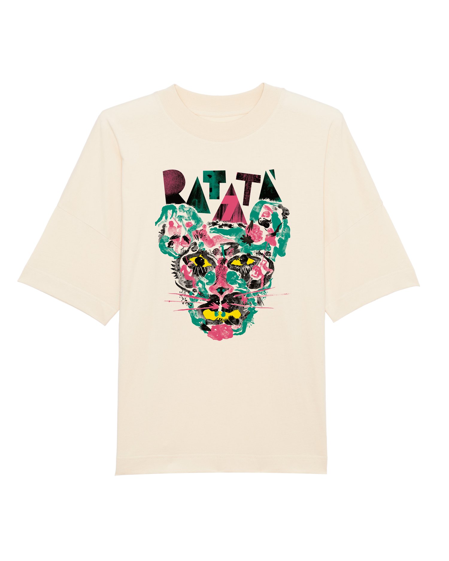 T-shirt Premium Ratata' 2024 natural