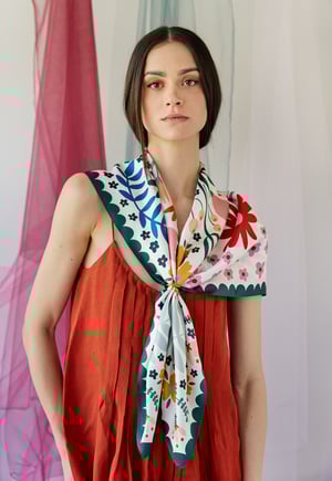 Image of Pañuelo 100% seda Cascáis