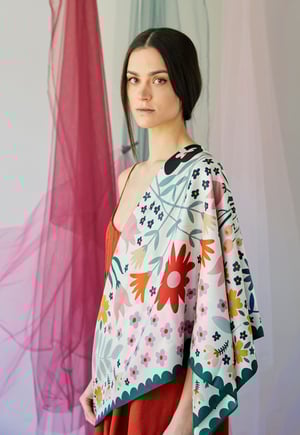 Image of Pañuelo 100% seda Cascáis