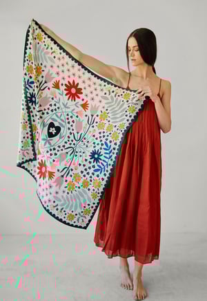 Image of Pañuelo 100% seda Cascáis