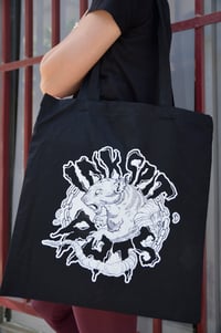 Image 1 of InkSpit Rats Logo Tote bags