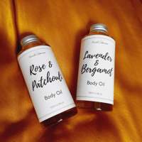 Rose Body Oil / Lavender Body Oil