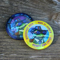 Image 2 of Riverfest 2024 Button (Delivery not guaranteed by May 31; may purchase at Festival or QTs)) 