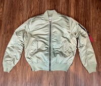 Sage Smoke Rise Bomber Jacket