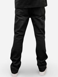 Image 4 of Flare Washed Black Jean