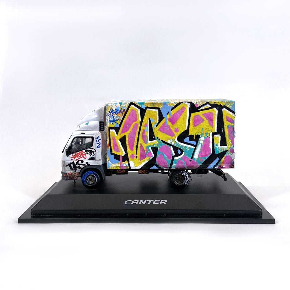 CRAZÉ x NASTY, Camion de marché miniature peint