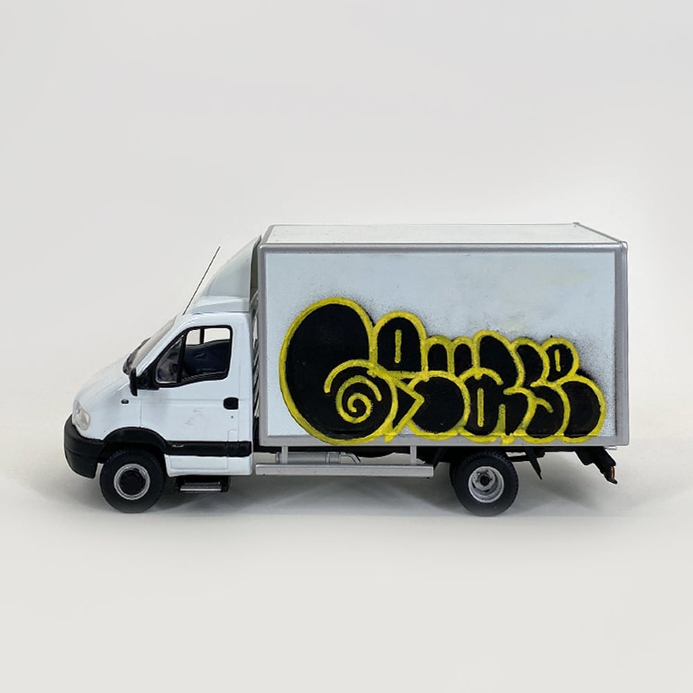  CRAZÉ, Camion de marché miniature peint