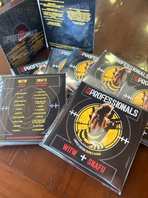 Image of The Professionals Double CD - WITW & SNAFU