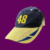 Image 1 of Golden  Yellow Collection - Jimmy Johnson NASCAR Hat